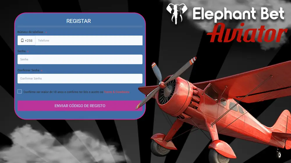 Informações sobre o registo em Elephant bet Aviator Moçambique